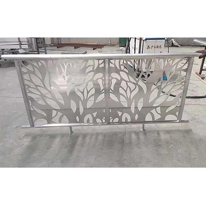 CNC Laser Cut Aluminum Railing - High End Balcony Deck