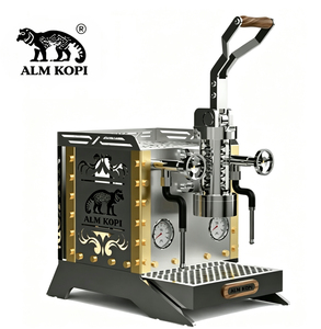 เครื่องชงกาแฟเอสเพรสโซ่แบบกึ่งอัตโนมัติ Alm Kopi Professional รุ่น Best-1 พร้อมคันโยกสปริงสำหรับใช้ในเชิงพาณิชย์และที่บ้าน ปรับระดับการสกัดได้ - Product Image 1