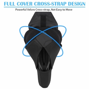 Housse de selle de vélo WEST BIKING en gel de silicone, coussin doux, antichoc, pour VTT et vélo de route, avec housse de pluie réfléchissante - Product Image 5