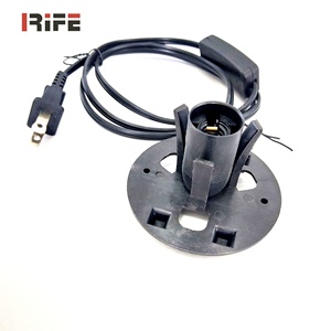 Kuncan KC-J1516 thiết bị công nghiệp NEMA E12/<span class=keywords><strong>E14</strong></span> phẳng dây điện với chuyển đổi ánh sáng Ổ cắm bóng đèn thay thế hệ thống dây điện mở rộng Kit - Product Image 4