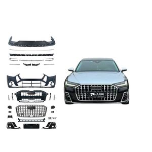 ใหม่ pharri <span class=keywords><strong>Audi</strong></span> <span class=keywords><strong>A8</strong></span> D5 (2018-2022) อัพเกรดเป็น D5PA <span class=keywords><strong>2023</strong></span> + สไตล์ Starry Sky ชุดกระจังหน้า/หลังแบบเต็มชุด BOLT-On โดยตรง - Product Image 1