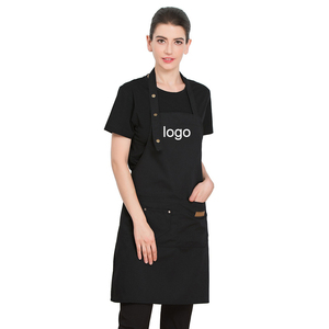 Thiết kế biểu tượng tùy chỉnh rắn BBQ màu nấu ăn nhà bếp đầu bếp bồi bàn cafe cửa hàng vải delantal tạp dề - Product Image 5