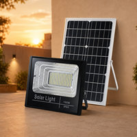 Lampe solaire tout-en-un télécommandée, étanche, à détection crépusculaire, pour ferme, village, parc, trottoir, pelouse