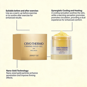 Gel Cryo Thermo Raffermissant Or 200g – Crème Sculptante Corps Nano Or pour Ventre, Cuisses, Bras – Lifting, Raffermissement et Hydratation de la Peau - Product Image 5