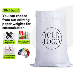 Sac tissé en PP blanc RUIQI grande capacité pour l'emballage industriel d'engrais, de céréales, de sable, de matériaux de construction et de <span class=keywords><strong>transport</strong></span> logistique - Product Image 3