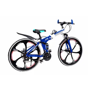 21 speed folding mountain bike 26'' 26 inch bicycle cycle mointainbike yiwu full suspension