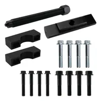 Extracteur de roue à fourche Lisle 60050 en acier robuste, 16 pièces, 5,78 kg, avec vis et accessoires