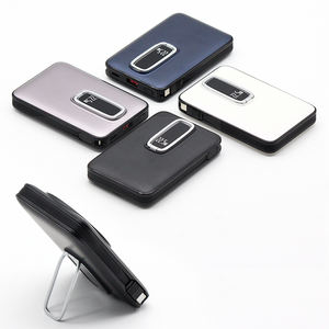 Batterie externe magnétique à charge rapide PD 22,5 W, batterie Li-polymère, câble intégré, 10000 mAh, 15 W sans fil, écran LED, support portable - Product Image 1