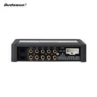 Amplificateur de voiture 12V 4 canaux avec processeur DSP 8 canaux, haute puissance RMS 4x25W, classe AB, crossovers, égaliseurs, sortie d'usine