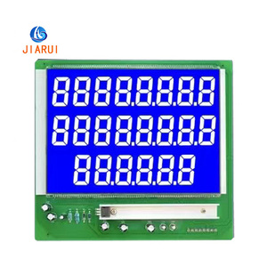 Pasokan murah layar Tn 6 digit 70 Pin pompa Dispenser bahan bakar layar <span class=keywords><strong>Lcd</strong></span> dengan lampu latar putih dan kuning hijau - Product Image 4