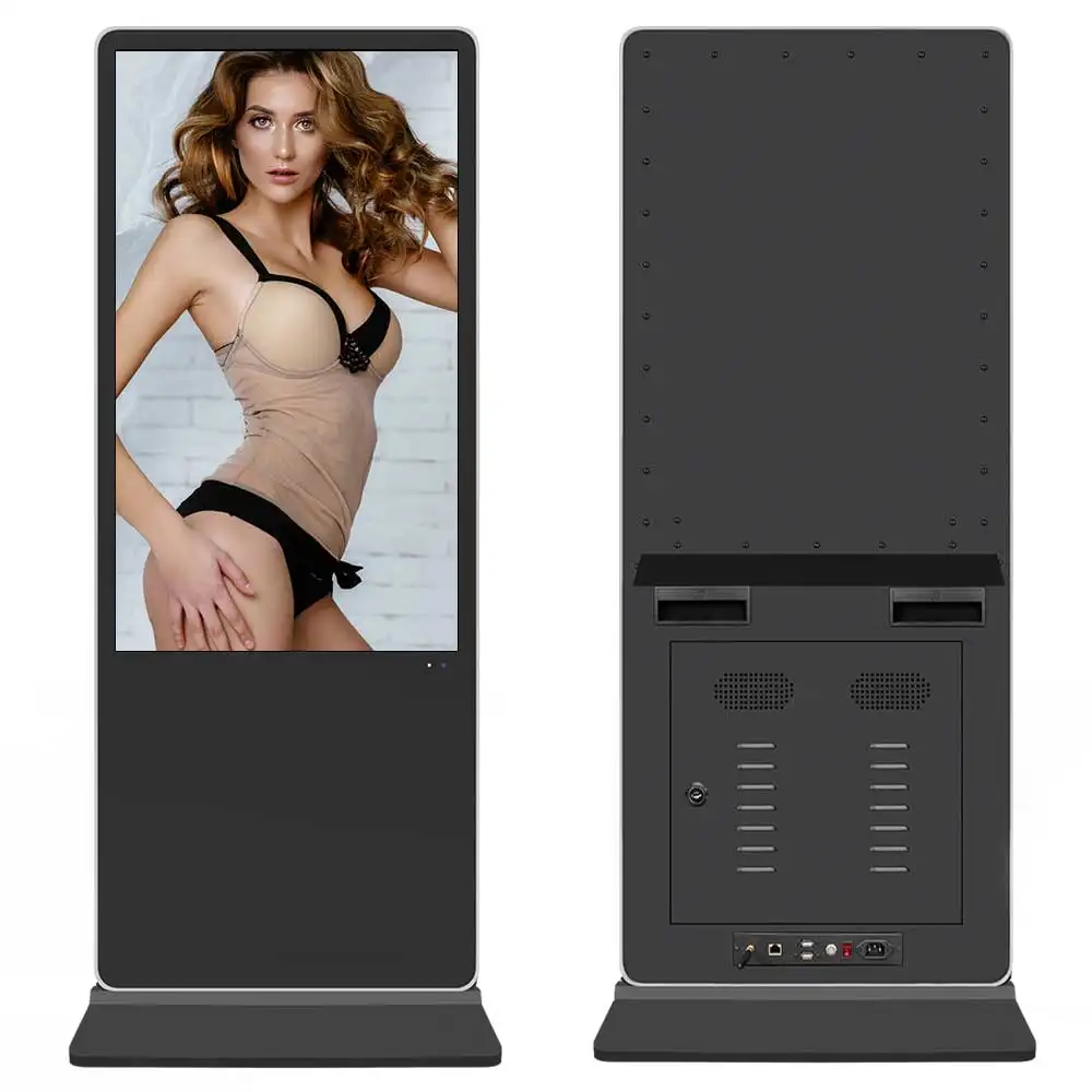 Multi ir Touchscreen 55 Zoll Indoor China Werbe bildschirme LCD Werbung Touchscreen Kiosk Hersteller