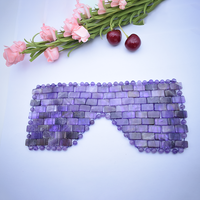 Amethyst Masque anti-âge pour les yeux Appareil de beauté pour le visage et le cou Appareil de massage raffermissant la peau Lifting du visage Appareil de massage anti-rides