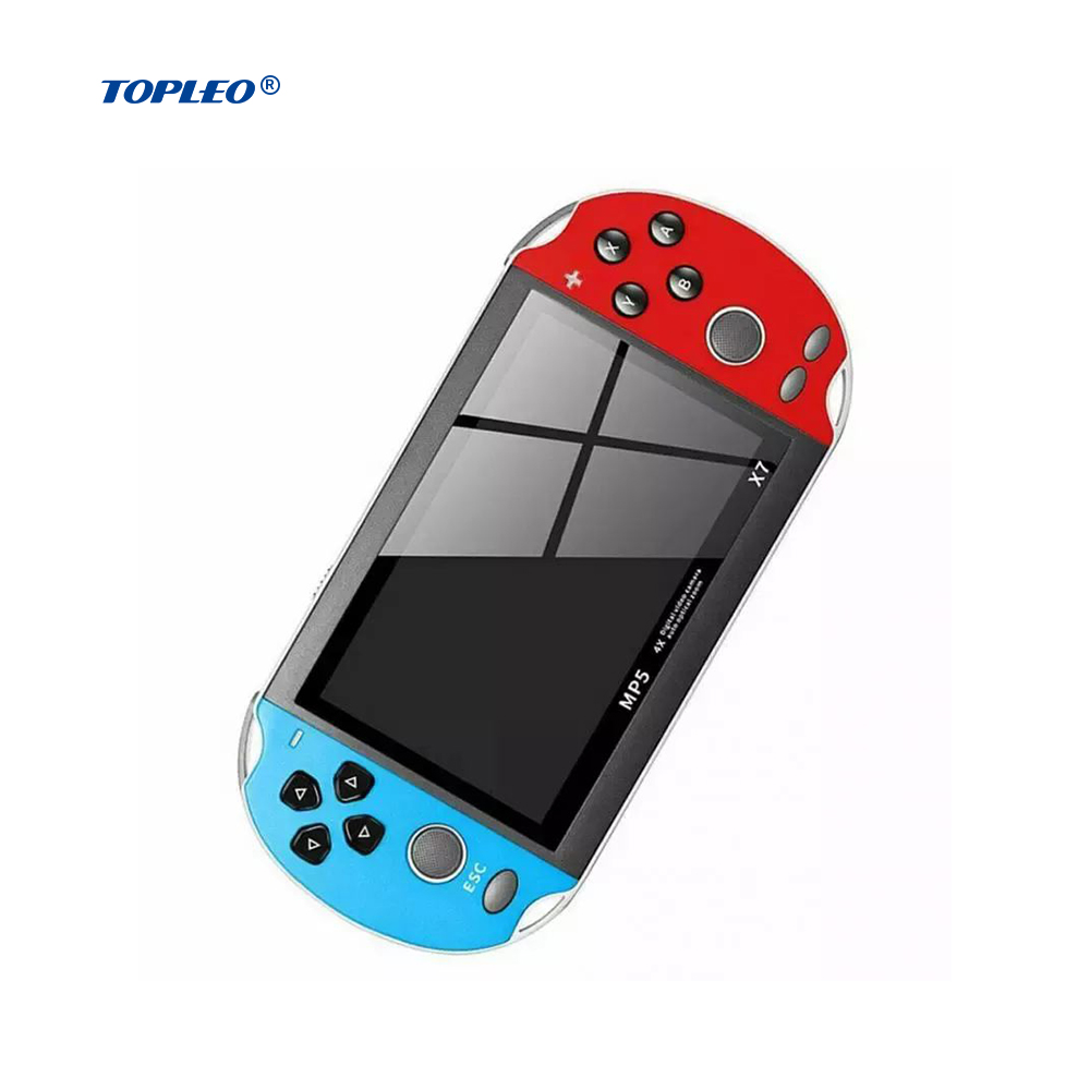 Портативные ретро портативные игровые консоли Topleo 4k мини Игровые приставки X7 портативная игровая консоль