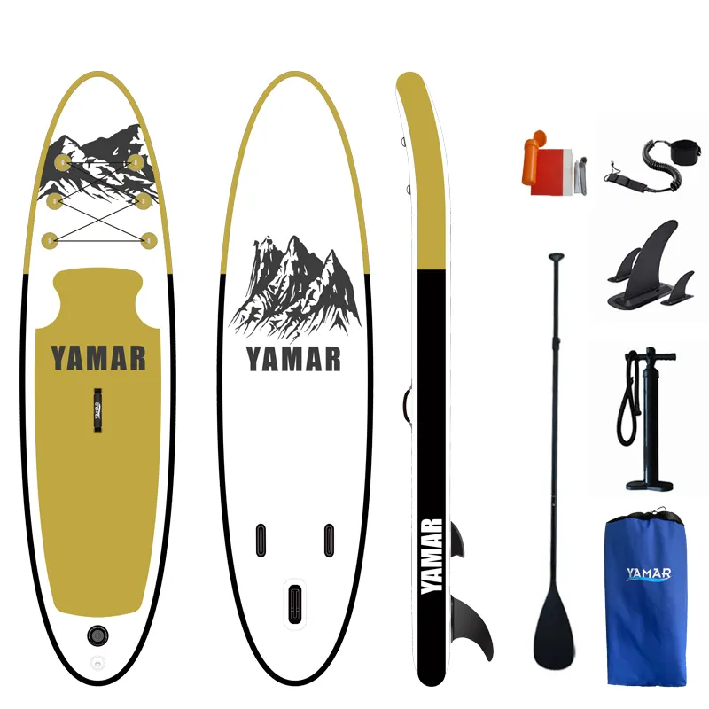 Sport acquatici all'ingrosso 335cm surf gonfiabile sub Water board surf sup paddle board paddle board