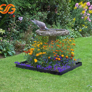 Durabilité à long terme en acier de bordure de jardin rectangulaire résistant à la corrosion - Product Image 1