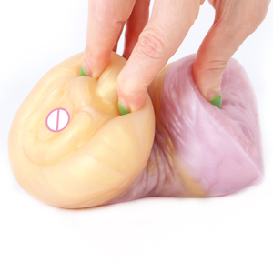 Geeba Nieuw Stimuleert Gehoornde Schapenvorm Masturbatie Speelgoed Mannelijke Simulatie Siliconen Dier Vliegtuig Cup Penis Massage Seksapparaat - Product Image 1