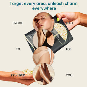 Perlas de Cera Depilatoria Dura Orgánica Premium para una Depilación Suave del Rostro y Piernas, Cera de Fórmula Natural para Salón - Product Image 4