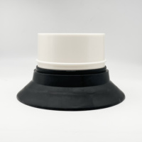 Bass Kick Drum Enhancer ABS Rubber Drums Boost Vent Extension Port Insert Accessoires pour instruments à percussion Modèle de marque OEM