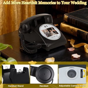 Téléphone <span class=keywords><strong>portable</strong></span> pour livre d'or vidéo et audio, design <span class=keywords><strong>portable</strong></span>, vente chaude, pour mariage, fête, photomaton, livre d'or vidéo, téléphone de mariage - Product Image 3