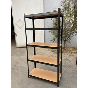 Étagère en acier robuste à 5 niveaux, étagère de rangement réglable pour garage, étagère utilitaire pour entrepôt et étagère de garage - Product Image 5