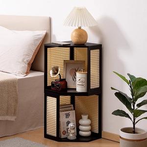 Creative bedside <b>table</b>, <b>small</b> apartment minimalist bedside cabinet, storage rack, home use, floor-standing stackable side <b>table</b> - Product Image 1