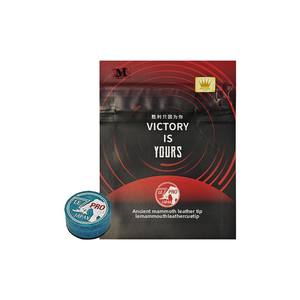 LE MAMMOUTH MMPRO Ancient Mammoth Pro Big Head Rod 14MM Multi-Layer Pressed Eco-friendly Chinese Style Black Eight-Rod Leather - Product Image 1