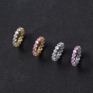 Ladies <b>Ring</b>, Zircon <b>Ring</b>, Trendy Fashion <b>Couple</b> <b>Ring</b>. - Product Image 3