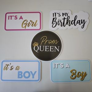 Hot Uv Gedrukt 5Mm Pvc Foam Board Fotocabine Rekwisieten Voor Verjaardag Halloween Nieuwjaar Ramadan Diwali Feesten Voor Reclameborden - Product Image 3