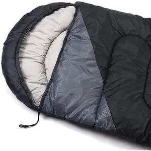 Indoor Outdoor Cold Warm Weather 4 Seasons Hiking Camping Cotton Liner 1000 Fill Down Sleeping Bag