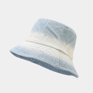 Femmes de haute qualité Denim coton lavé seau chapeau imprimé pêcheur gland <span class=keywords><strong>en</strong></span> détresse <span class=keywords><strong>Bob</strong></span> Hip Hop Gorros décontracté pêche quotidienne - Product Image 5