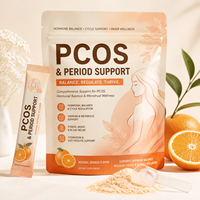 Teh PCOS Lanjutan, Matriks Pengatur Siklus Menstruasi, Campuran Nutrisi Kesehatan Harian, Label Pribadi OEM ODM