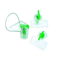 HYMS-006 Mini-serrure robuste en polycarbonate pour compteurs de gaz et d'eau