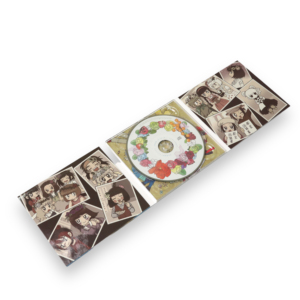 High Grade Anime-Style CD Digipak, Cute Chibi Character Packaging with Floral & Ocean Prints - Product Image 2