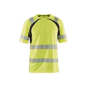 Blaklader-เสื้อยืดป้องกัน UV 339710133399XL Hi-Vis สีเหลือง/สีดำ-EAN 7330509655207ชุดทำงาน HI-VIS - Product Image 2