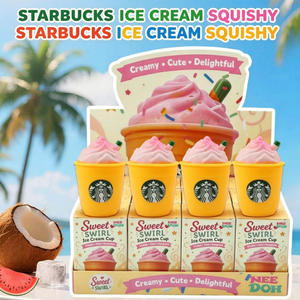 Tasse de thé au lait Starbucks anti-stress la plus vendue à l'international - Le plaisir à presser. Jouet anti-stress - Squishy à récupération lente. - Product Image 6