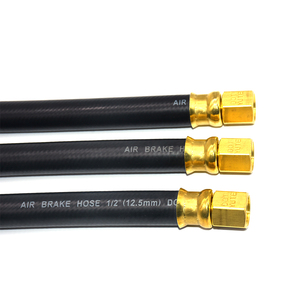 Tubi Flessibili per Freni ad Aria YUTE, Diametro Interno 1/2, Raccordi NPT 3/8, Un'Estremità Fissa, Un'Estremità Girevole, Lunghezza 24 Piedi - Product Image 6