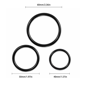 Arnés de muslo con correas y 3 tamaños de consoladores de silicona, kit de juguetes sexuales ajustables y portátiles para parejas - Product Image 6