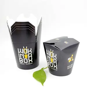 disposable round pasta box takeaway noodle box