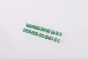 3.5mm 3.81mm sekrup Pitch warna hijau jantan distribusi pegas blok Terminal konektor Pcb