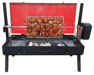 <span class=keywords><strong>Griglia</strong></span> Pieghevole a <span class=keywords><strong>Carbone</strong></span> con Motore a Batteria 3V per Campeggio e Viaggi, Picnic all'Aperto - Product Image 5