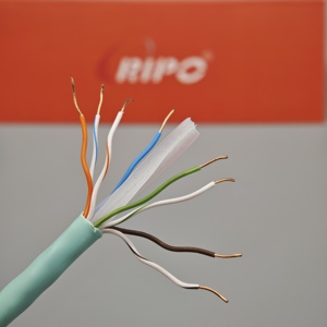 Cable UTP CAT5e de Cobre Desnudo Sólido para Interiores, 23AWG, 0.53mm, 0.55mm, 0.57mm - Product Image 1