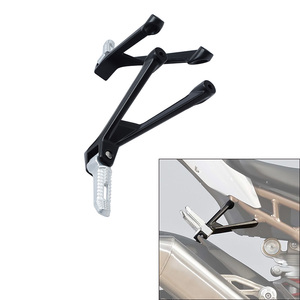 TCMT Repose-pieds arrière de <span class=keywords><strong>moto</strong></span> avec support, compatible <span class=keywords><strong>BMW</strong></span> S1000RR M1000RR 2020-2025, kit repose-pieds passager XF-096 - Product Image 1