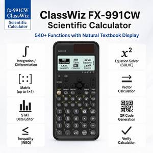 <span class=keywords><strong>Calculadora</strong></span> Científica ClassWiz Fx-991CW, Artículos Escolares, Nuevo Estilo, 417 Funciones, para la Escuela, Oficina, Exámenes, Últimas Actualizaciones - Product Image 4