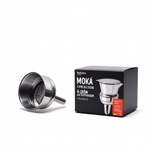 Embudo para cafetera MOKA INDUCTION de 6 tazas, aluminio 0800126 - Product Image 2