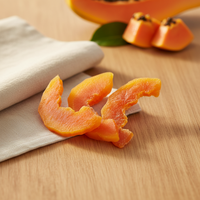 Ondersteuning op maat gemaakte suikergehalte, kwaliteit, nieuwe smaak, zoetzuur, rode papaja plakjes, gezonde gedroogde fruitstokjes