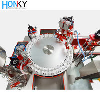 Máquina de Llenado de Líquidos Automática de Alta Precisión, Rotativa de Escritorio, 1800 Bph, con Bomba de Cerámica para Cosméticos, Productos Químicos, Aceite, Líquidos y Cremas