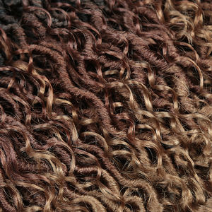 24 Brins 14 pouces River Locs Crochet Cheveux Synthétique Tressage Cheveux Extension Ombre Déesse Locs Crochet Tresses Cheveux - Product Image 6