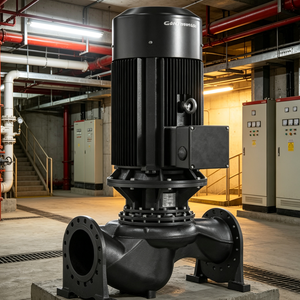 Pompe de surpression monophasée pour climatisation commerciale TP 300-430/4 A-F-A-BQQE-1W3, 110 kW, 380 V, 1710 kg, garantie 1 an - Product Image 2