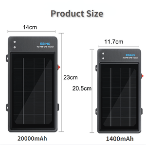 20000 MAhソーラー<span class=keywords><strong>Gps</strong></span>トラッカーボート付き無料アプリ防水ソーラーリチウム電池付き長時間使用 - Product Image 3