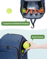 Direkt vom Hersteller: Maßgefertigter OEM ODM Wasserdichter Modischer Pickleball-Rucksack, Großes 30L Volumen, Leichtgewichtig mit Schuhfach für Männer und Frauen, Großbestellung Möglich